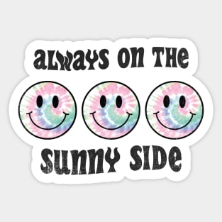 Always On The Sunny Side Summer Vacation Sticker